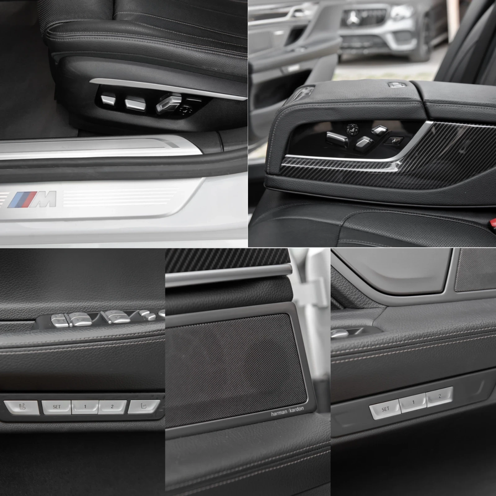 BMW 740 Ld/X-DRIVE/LASER/3xTV/HUD/PANO/FULL, снимка 14 - Автомобили и джипове - 54128395