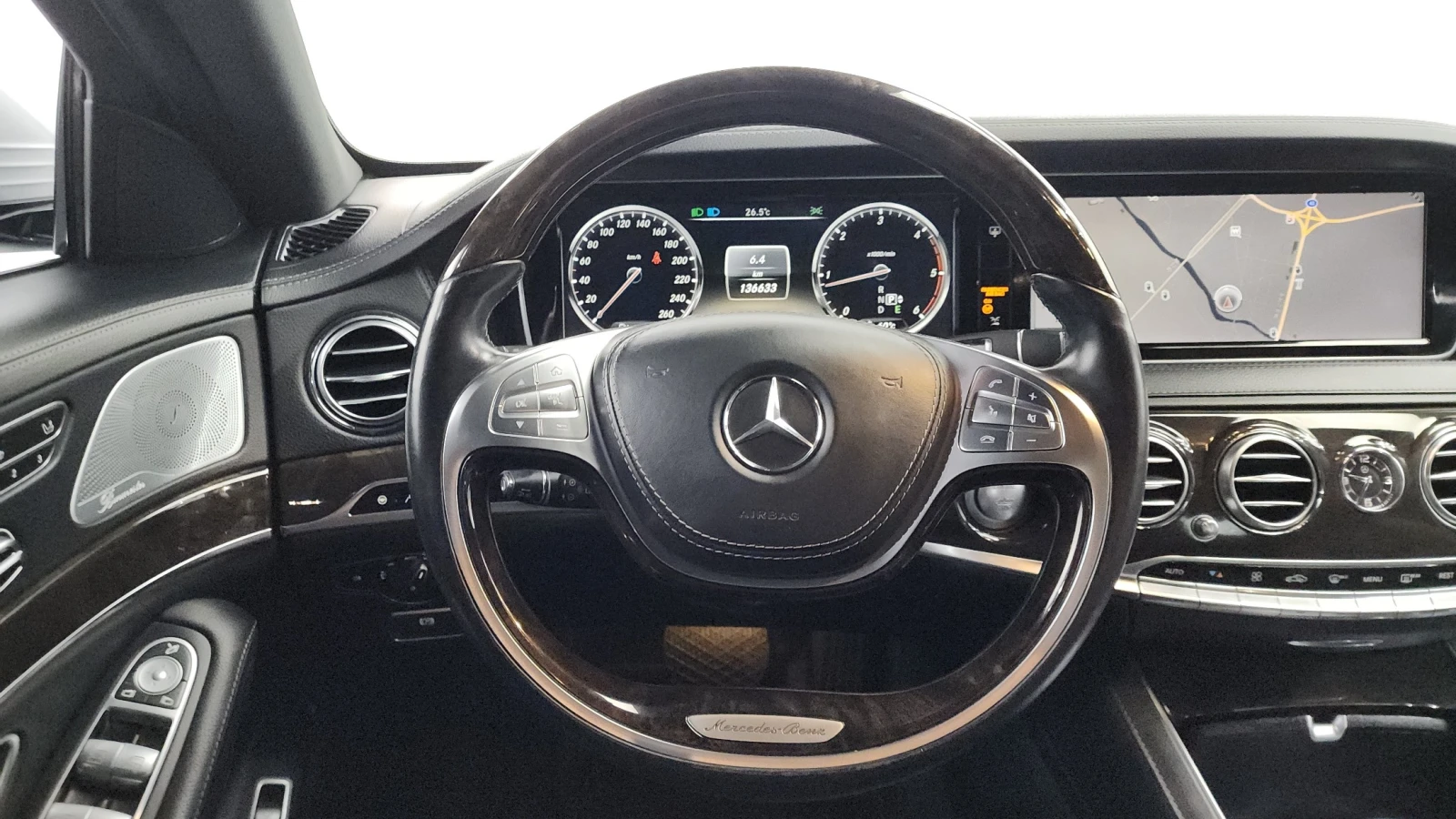 Mercedes-Benz S 350 BlueTec * DIS * ОБДУХ * BURM * М. ТОЧКА * TV * , снимка 12 - Автомобили и джипове - 55185518