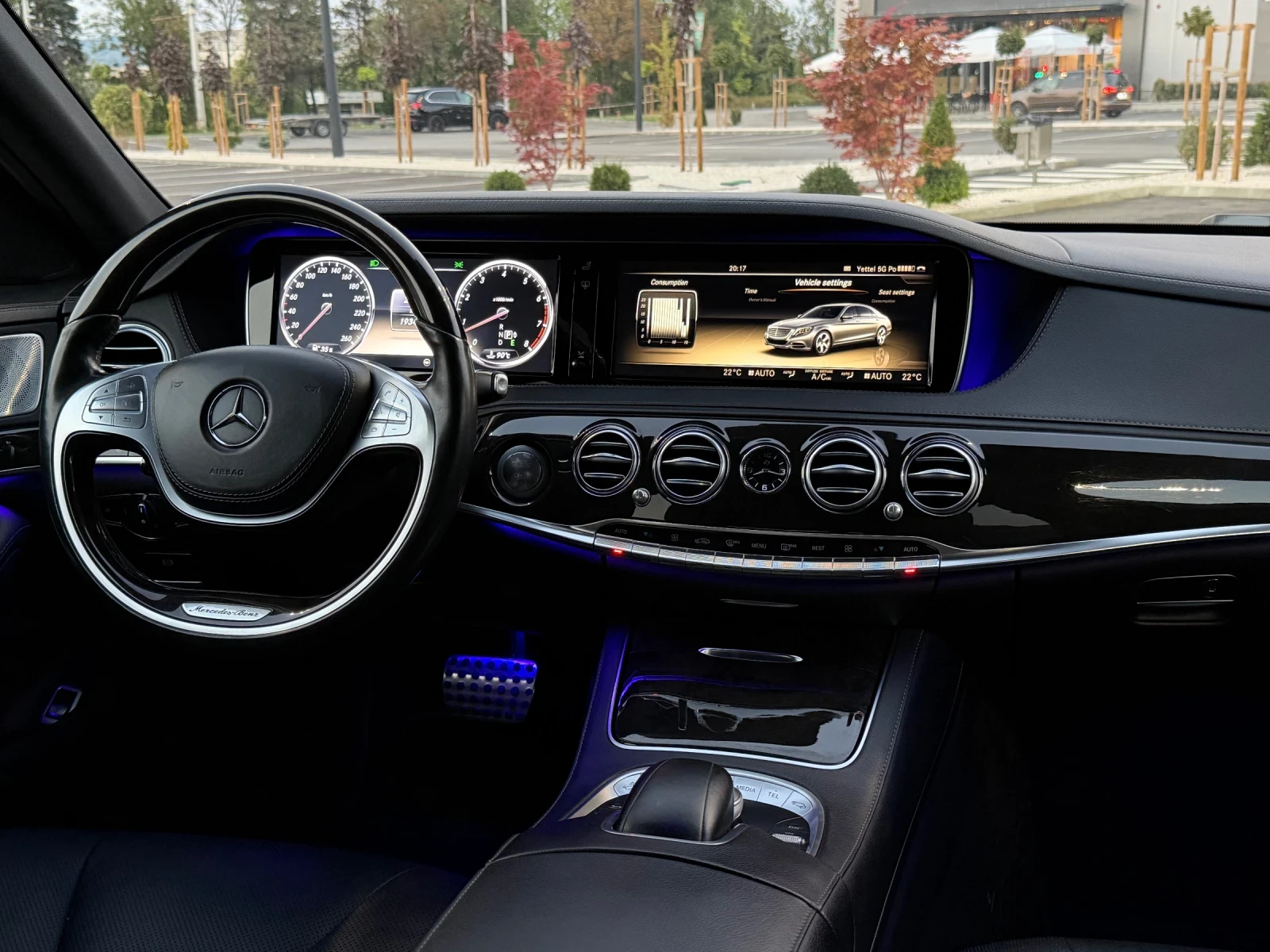 Mercedes-Benz S 500 4Matic/AMG/Burmester/* , снимка 7 - Автомобили и джипове - 56029685