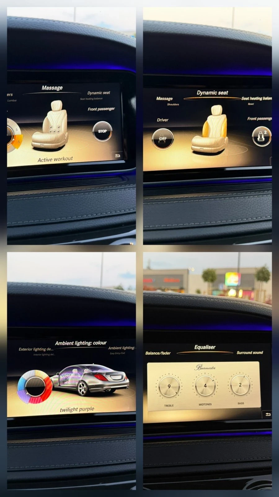 Mercedes-Benz S 500 4Matic/AMG/Burmester/* , снимка 14 - Автомобили и джипове - 56029685