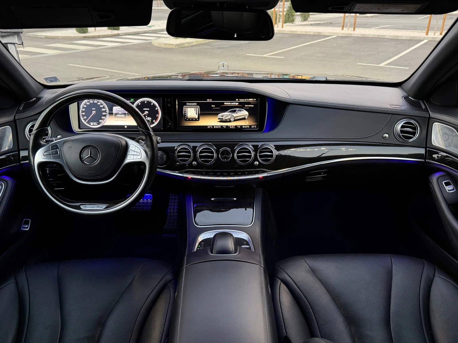 Mercedes-Benz S 500 4Matic/AMG/Burmester/* , снимка 8 - Автомобили и джипове - 56029685