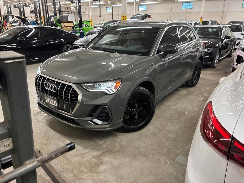Audi Q3 2020 Progressiv * CARFAX * БЕЗ ПЪРВОНАЧАЛНА ВНОСКА, снимка 1