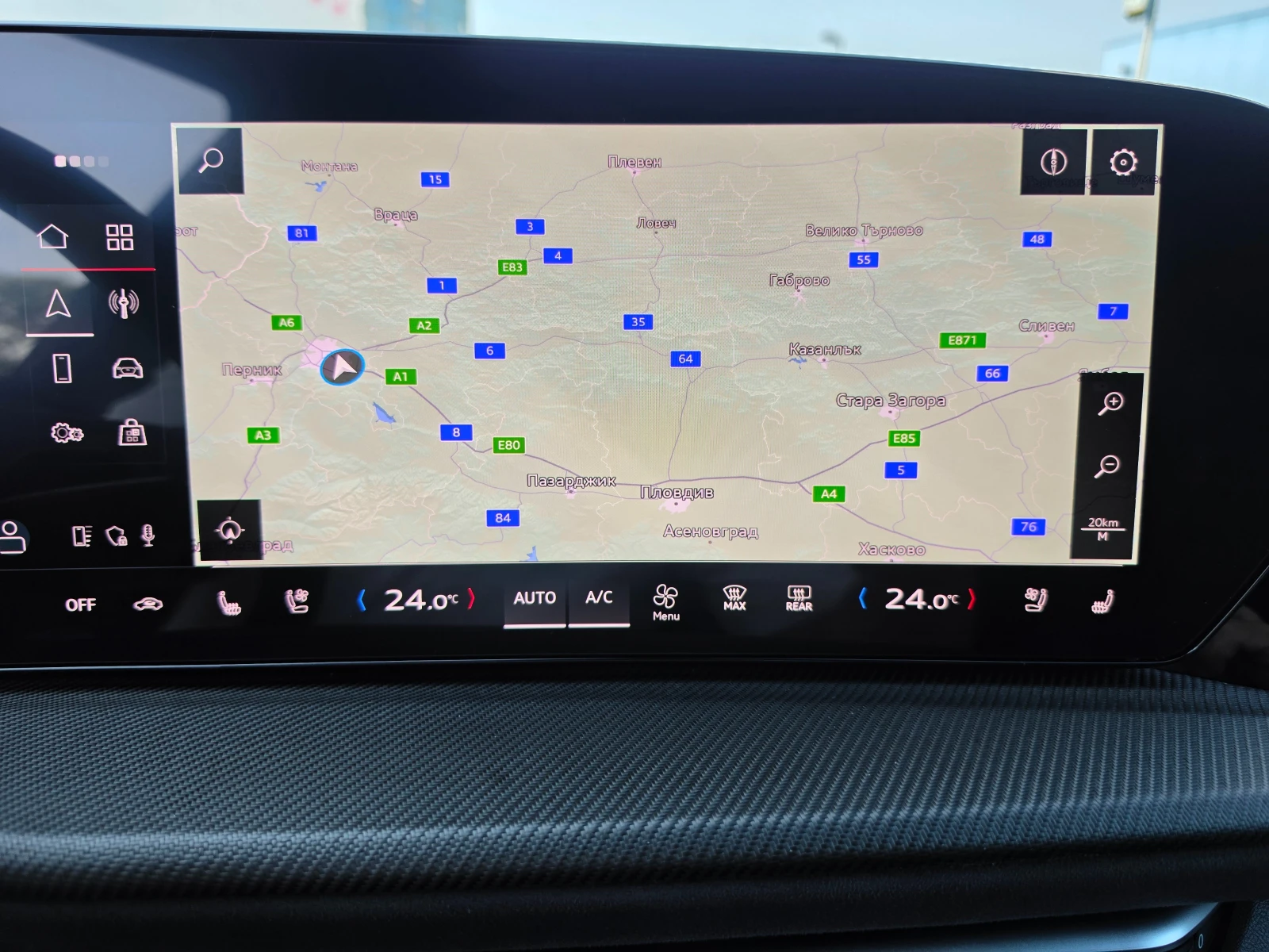 Audi SQ5 /MATRIX/B&O/HEAD UP/360/MMI DISPLAY/PANORAMA, снимка 14 - Автомобили и джипове - 55480325
