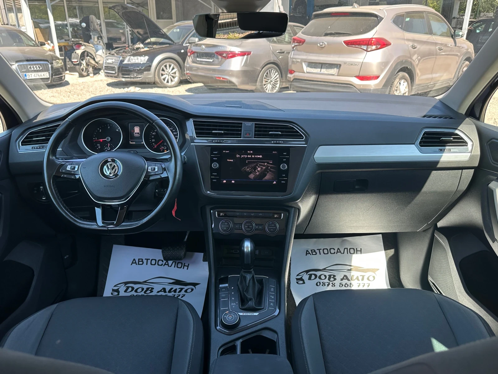 VW Tiguan 2.0TDI-4x4-360CAMERA-LINE ASSIST-САМОПАРКИРАНЕ, снимка 11 - Автомобили и джипове - 55748260