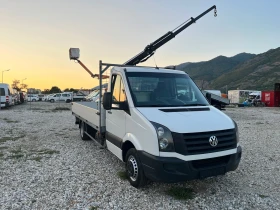 VW Crafter ЕВРО 5Б КРАН КЛИМА 4.30М 3.5Т НА ТЕГЛИЧ НАВИ ТОП, снимка 1