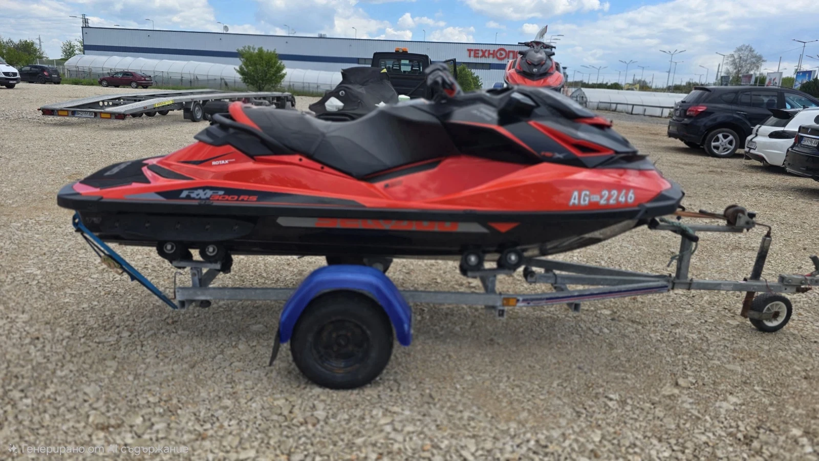 Джет Bombardier Sea Doo RXP-X 300 RS, снимка 2 - Воден транспорт - 54441695