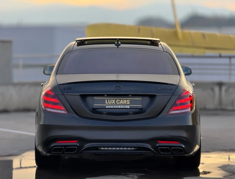 Mercedes-Benz S 63 AMG - Long - Facelift - 4-matic - Panorama - Full -, снимка 3 - Автомобили и джипове - 48869370