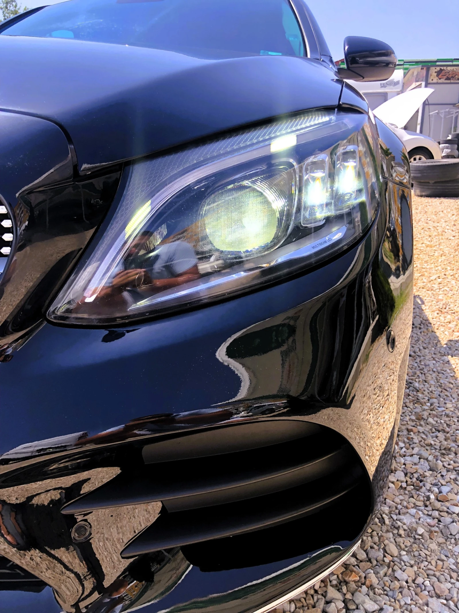 Mercedes-Benz C 220 AMG-PAKET/DISTRONIC/MULTIBEAM LED/ | Mobile.bg   15