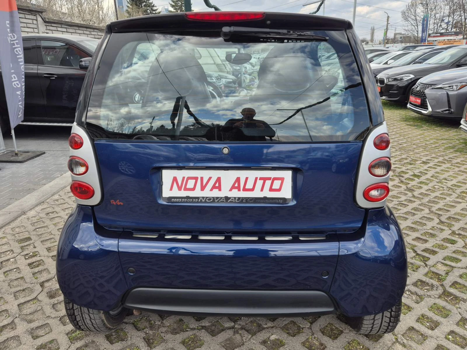 Smart Fortwo 700-AUTOMATIC-FACE LIFT-ПАНОРАМА, снимка 3 - Автомобили и джипове - 53988925