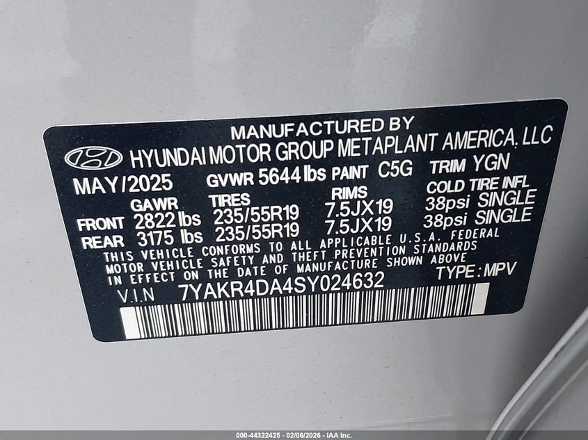 Hyundai Ioniq 5 Limited, снимка 9 - Автомобили и джипове - 54435724