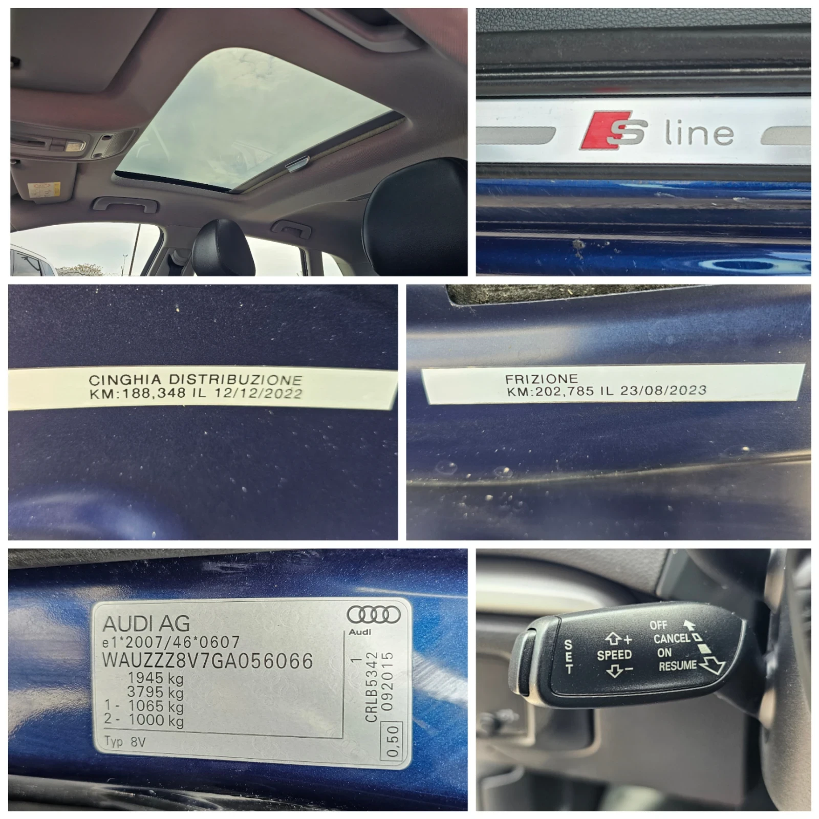 Audi A3 2.0TDI, 150к.с., Quattro, S-Line , снимка 13 - Автомобили и джипове - 54541058