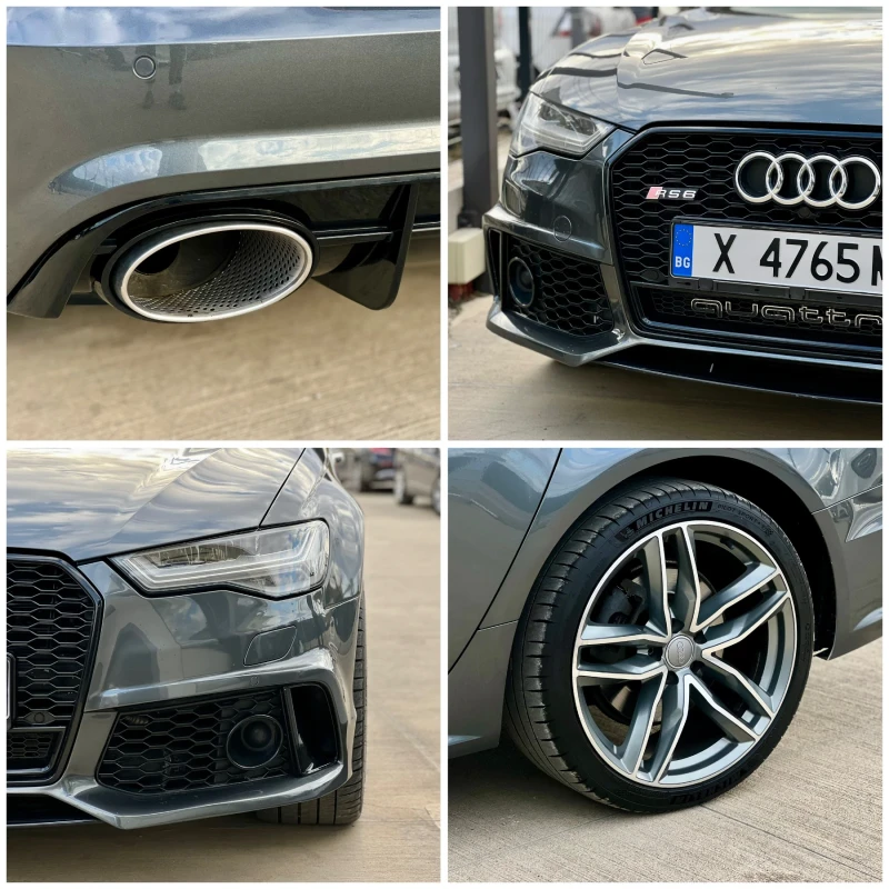 Audi A6 RS6-OPTIC / САУНД ГЕНЕРАТОР-RS6 / ПОДГРЕВ / NAVI, снимка 16 - Автомобили и джипове - 52197654