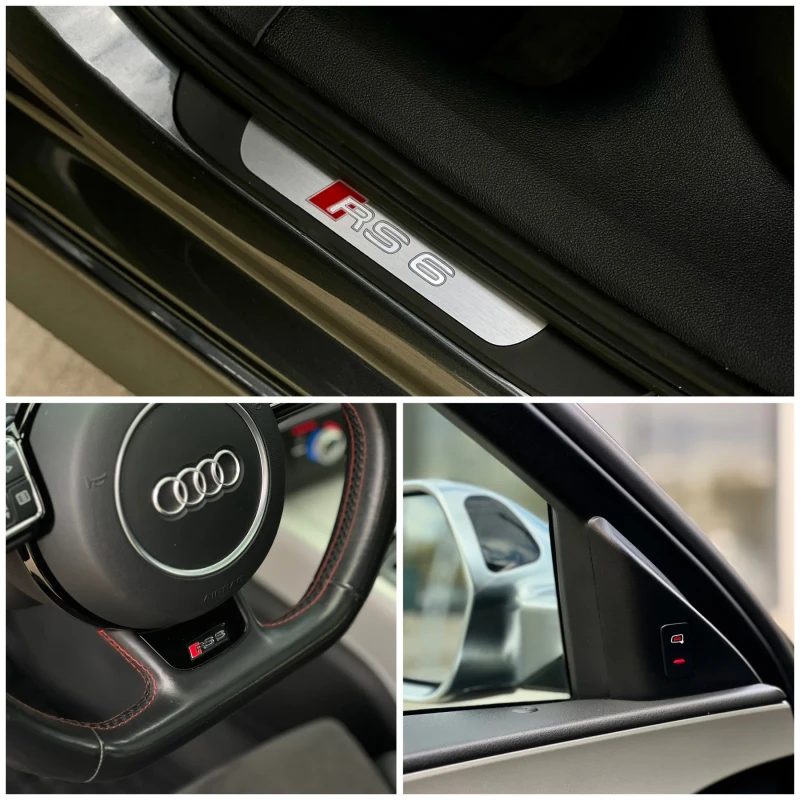 Audi A6 RS6-OPTIC / САУНД ГЕНЕРАТОР-RS6 / ПОДГРЕВ / NAVI, снимка 15 - Автомобили и джипове - 52197654