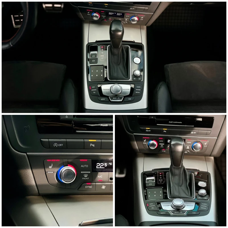 Audi A6 RS6-OPTIC / САУНД ГЕНЕРАТОР-RS6 / ПОДГРЕВ / NAVI, снимка 13 - Автомобили и джипове - 52197654