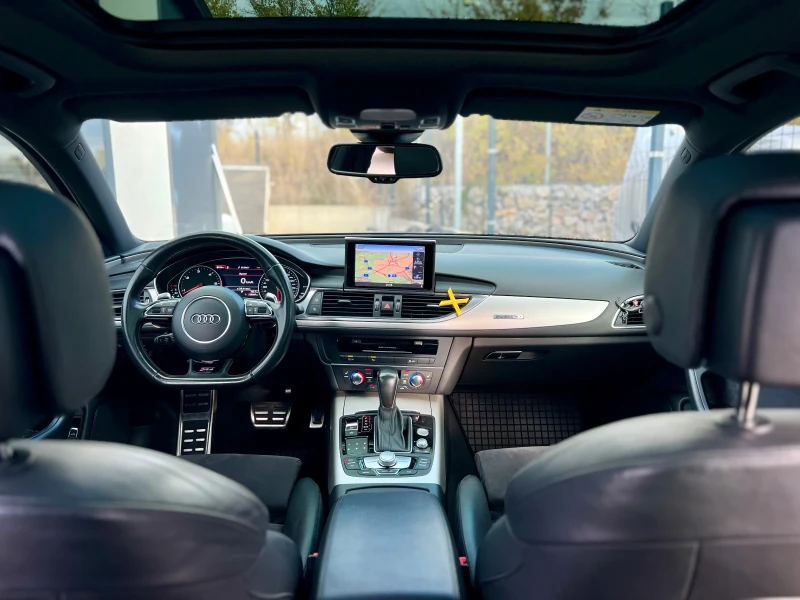 Audi A6 RS6-OPTIC / САУНД ГЕНЕРАТОР-RS6 / ПОДГРЕВ / NAVI, снимка 7 - Автомобили и джипове - 52197654