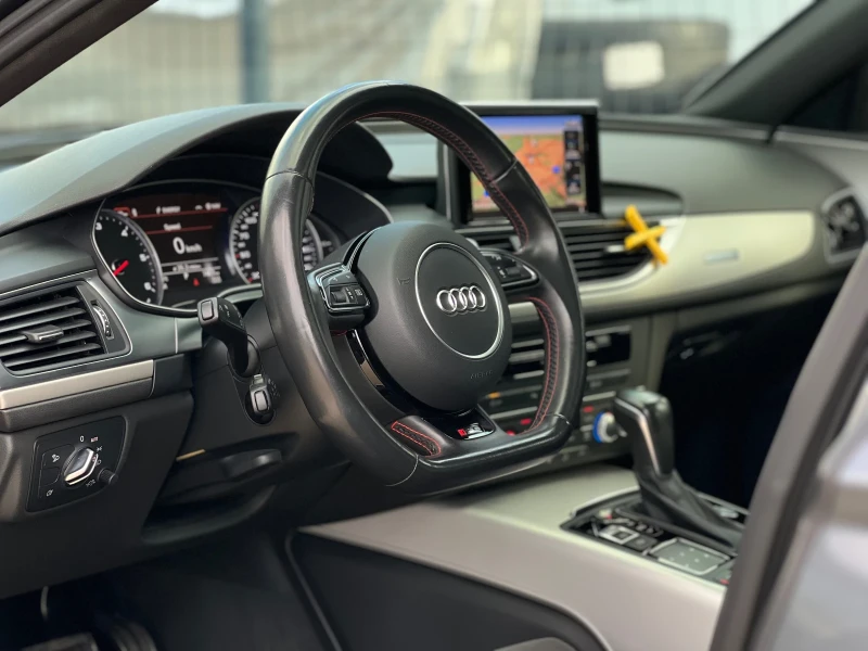 Audi A6 RS6-OPTIC / САУНД ГЕНЕРАТОР-RS6 / ПОДГРЕВ / NAVI, снимка 8 - Автомобили и джипове - 52197654