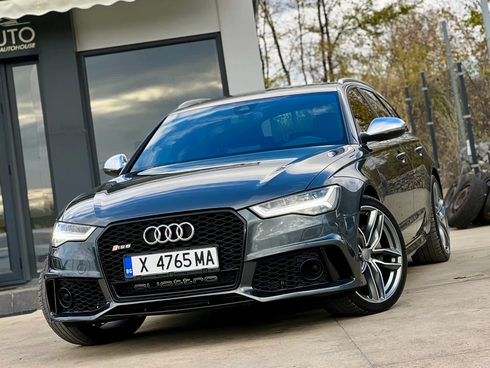 Audi A6 RS6-OPTIC / САУНД ГЕНЕРАТОР-RS6 / ПОДГРЕВ / NAVI, снимка 1