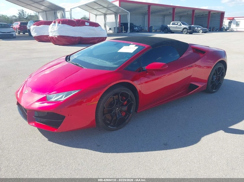 Lamborghini Huracan LP580-2 SPIDER * CARFAX* , снимка 2 - Автомобили и джипове - 53945344