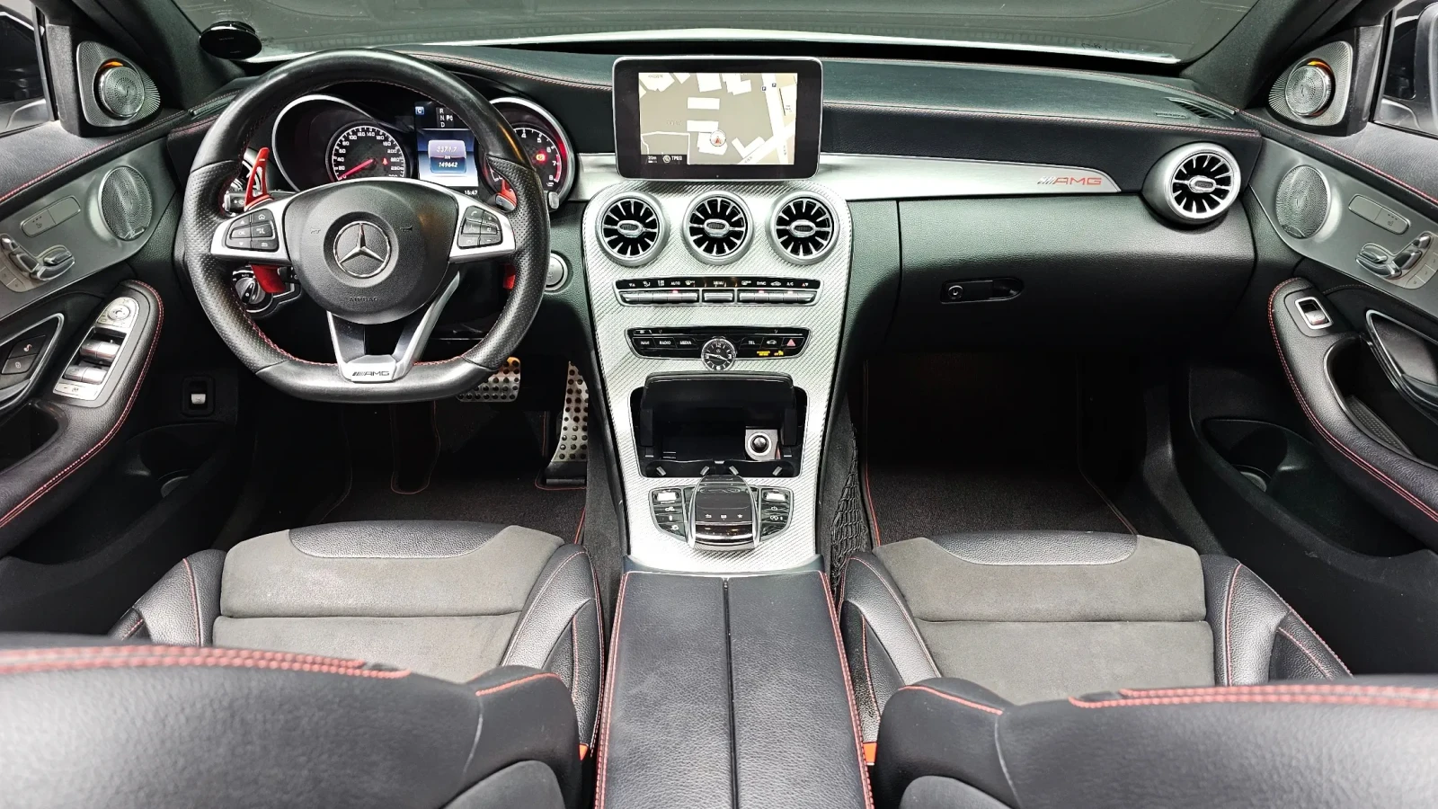 Mercedes-Benz C 450 AMG BURMESTER* ��������� | Mobile.bg � ����������� 8