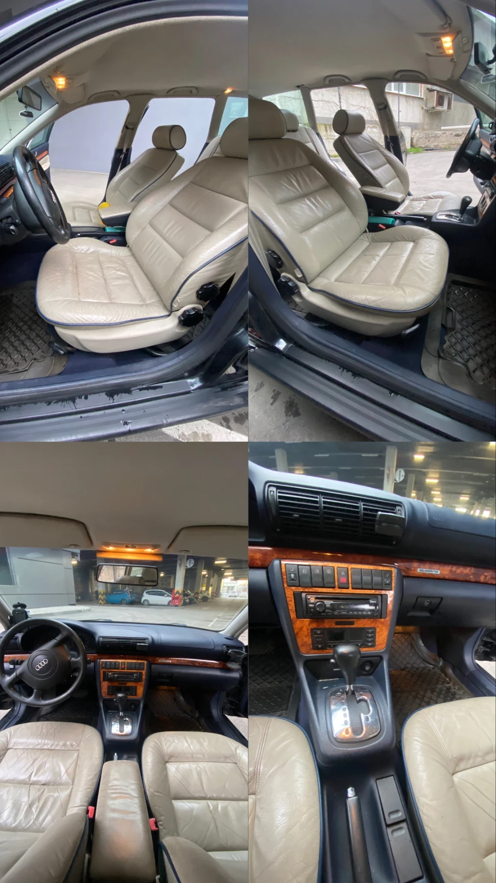 Audi A4 2.8 v6 комби куатро автомат, снимка 11 - Автомобили и джипове - 53804465