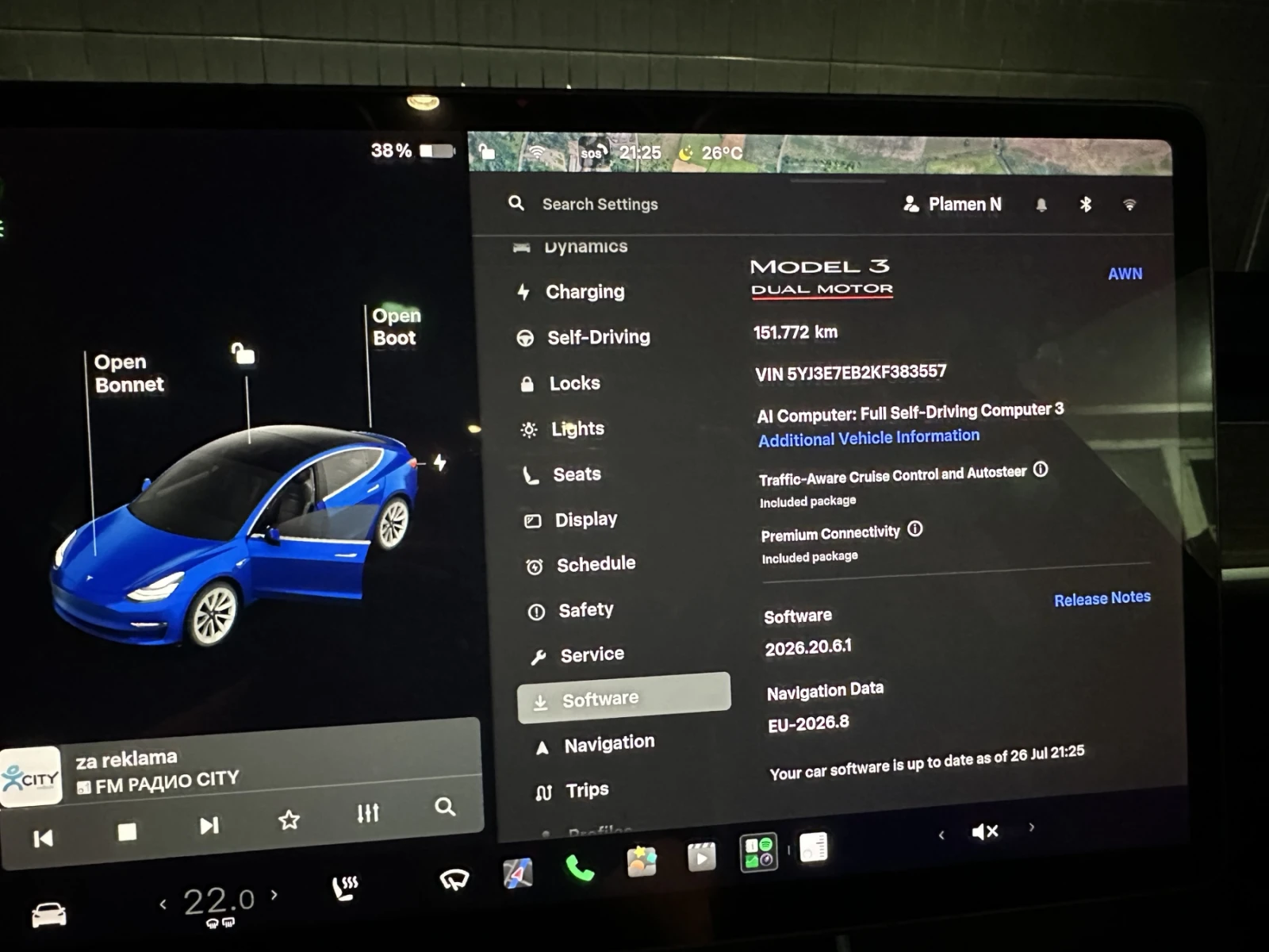 Tesla Model 3 Performance EU, снимка 14 - Автомобили и джипове - 55502236