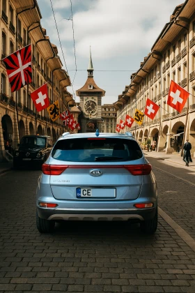 Обява за продажба на Kia Sportage 1.6 CRDI MHEV GT LINE Keyless Go ~38 999 лв. - изображение 1