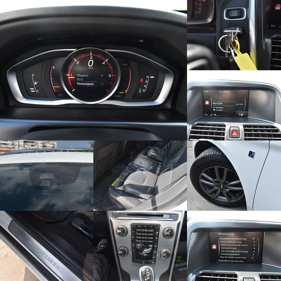 Volvo XC60 2.0D4* 190H.P OCEAN-RACING* PANORAMA* FACELIFT, снимка 17 - Автомобили и джипове - 54098667