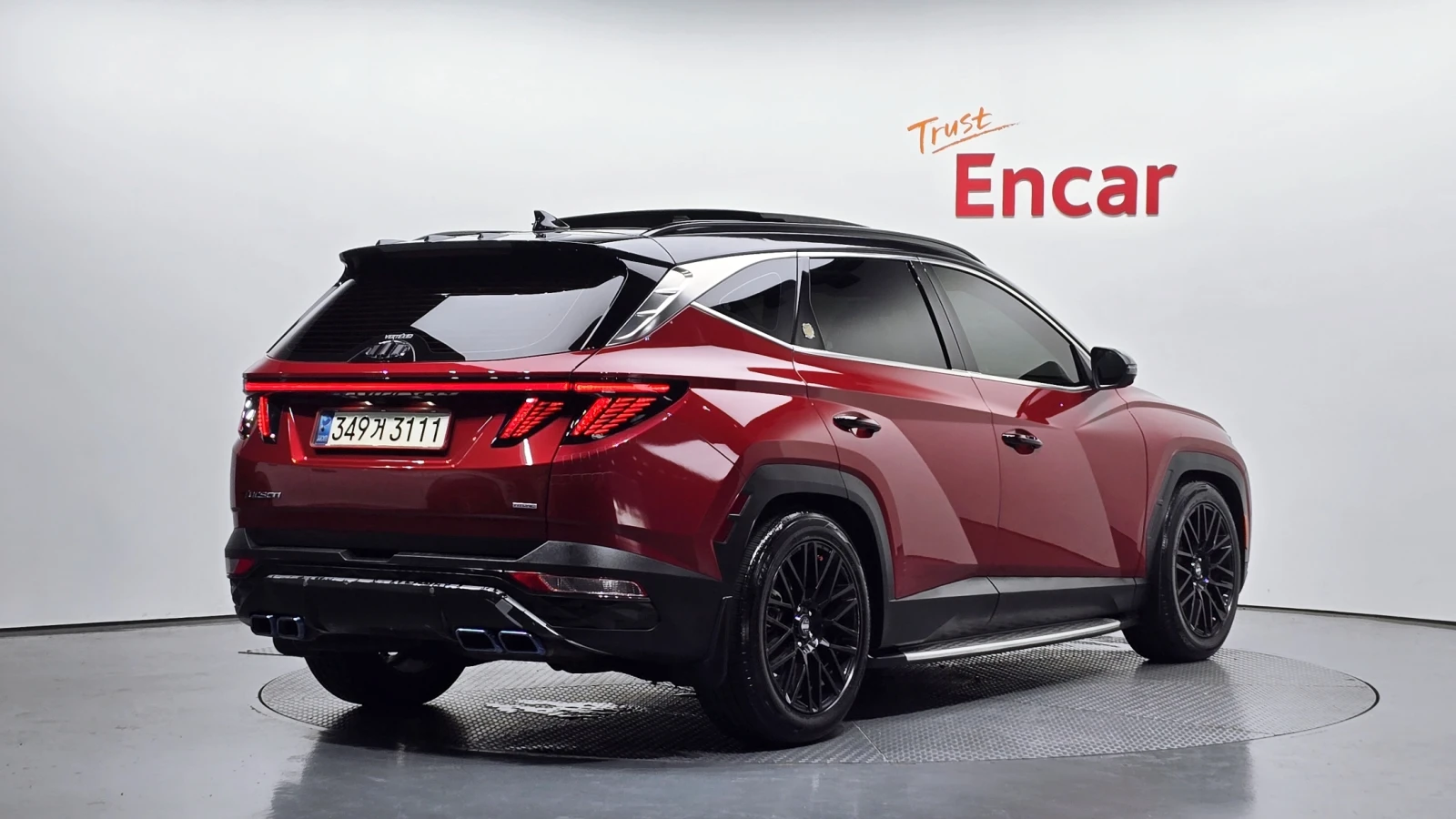 Hyundai Tucson AWD N-LINE INSPIRATION FULL | ОБДУХ| 360| MirrorCA, снимка 2 - Автомобили и джипове - 55195199
