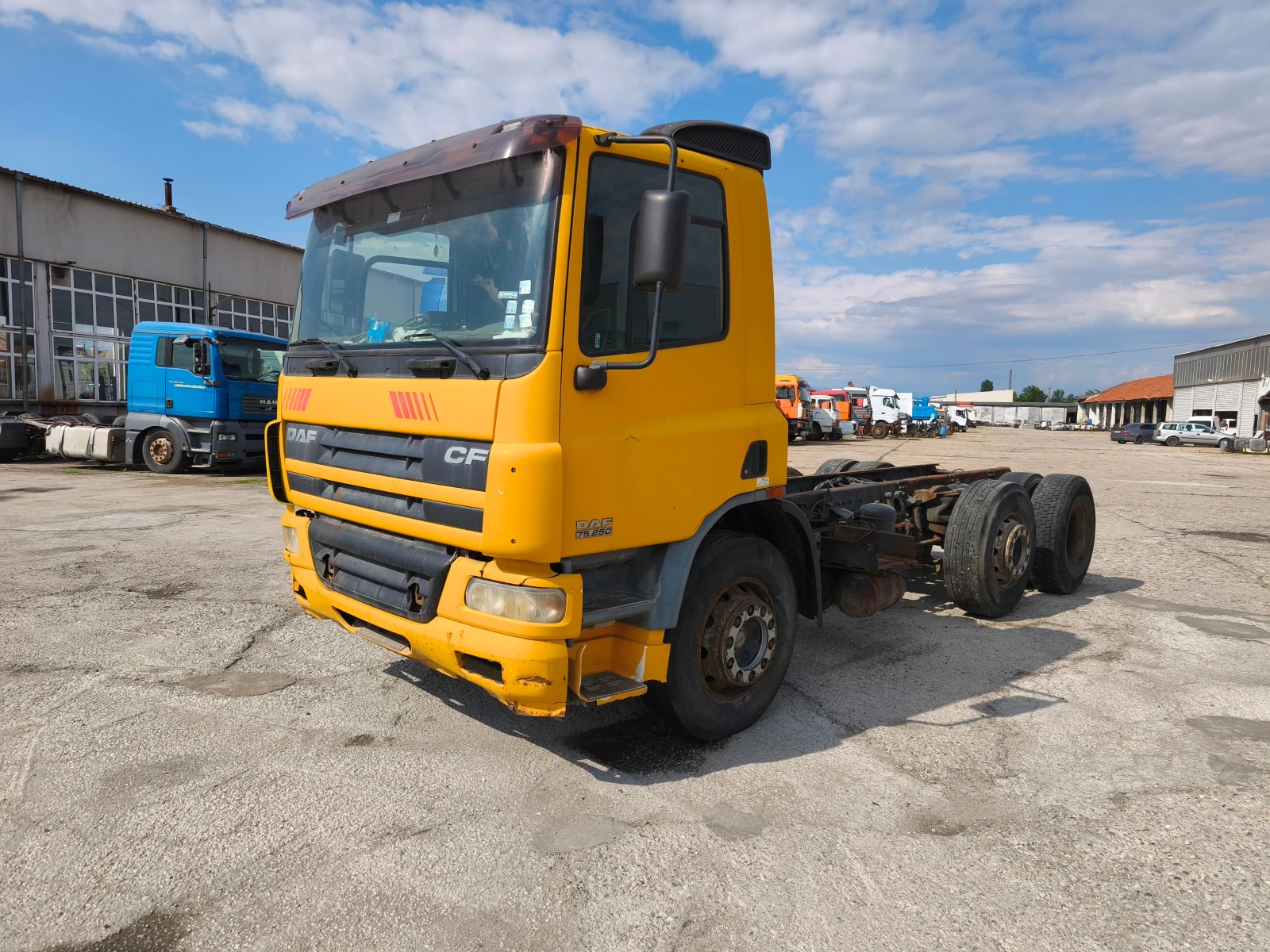 Daf CF CF 75.250 Бракуван, снимка 2 - Камиони - 55217030