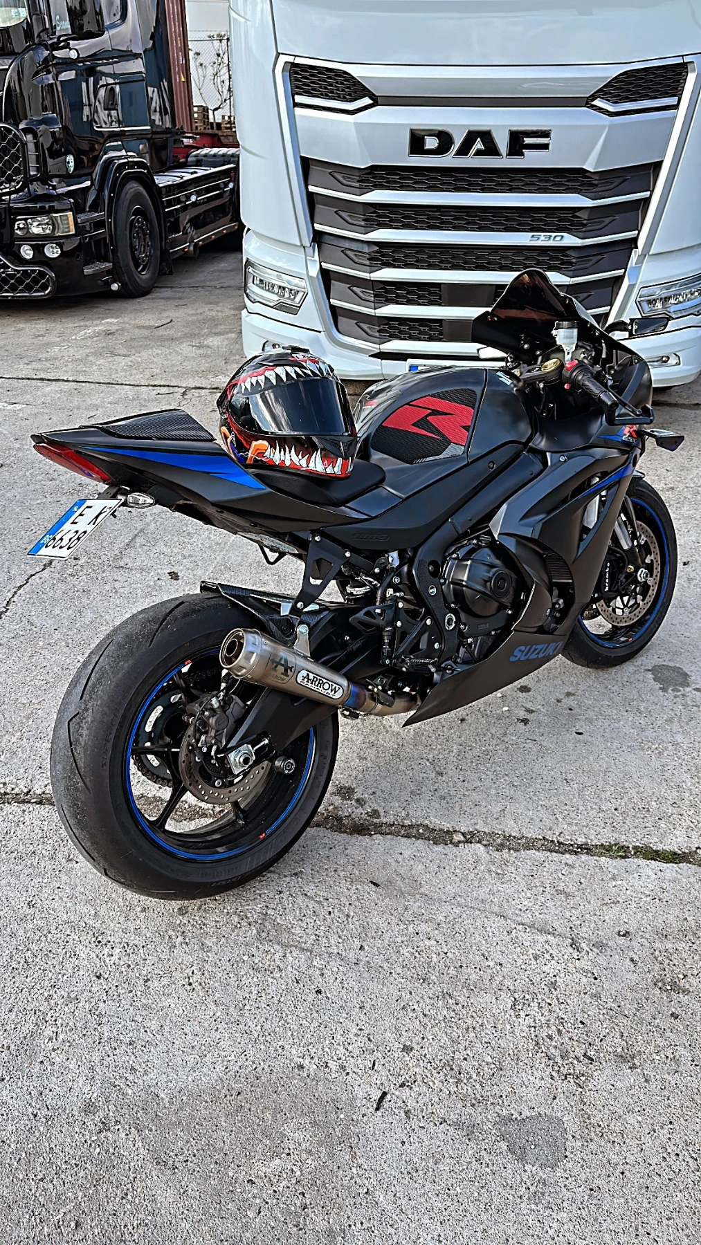Suzuki Gsxr Black, снимка 6 - Мотоциклети и мототехника - 54310349