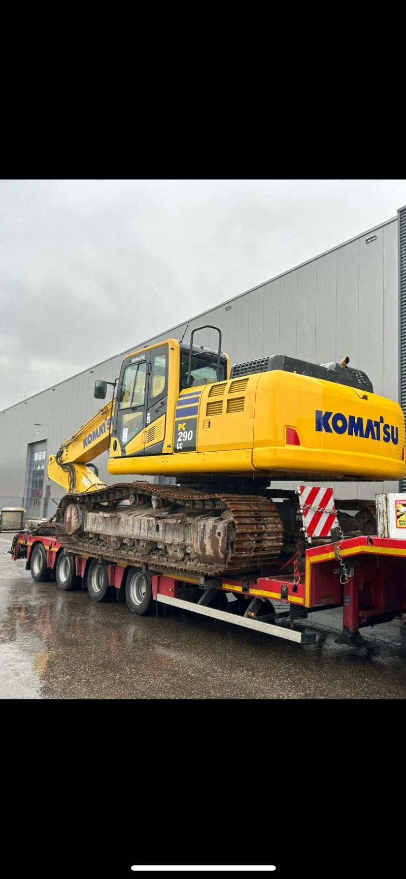 Багер Komatsu PC 290-11, снимка 3 - Индустриална техника - 47219313