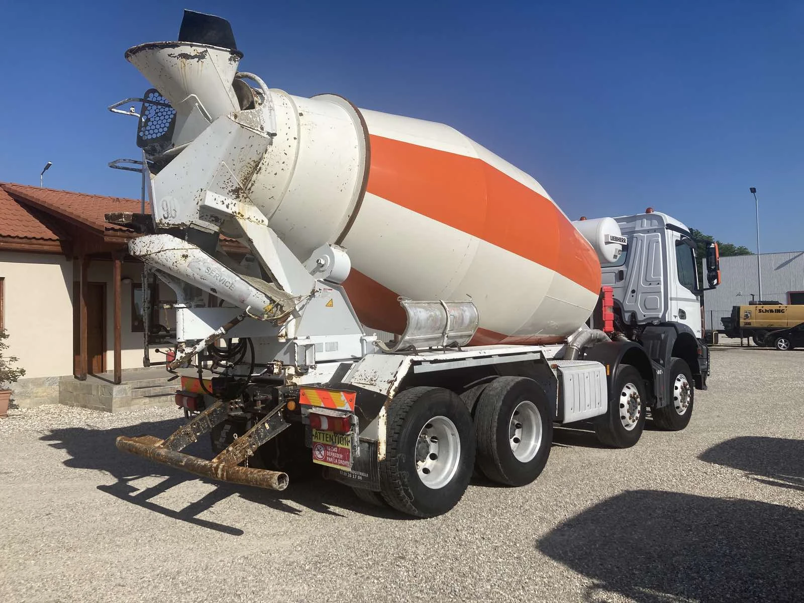 Бетон миксер Mercedes AROCS 3240 LIEBHERR 9M3 - изображение 7