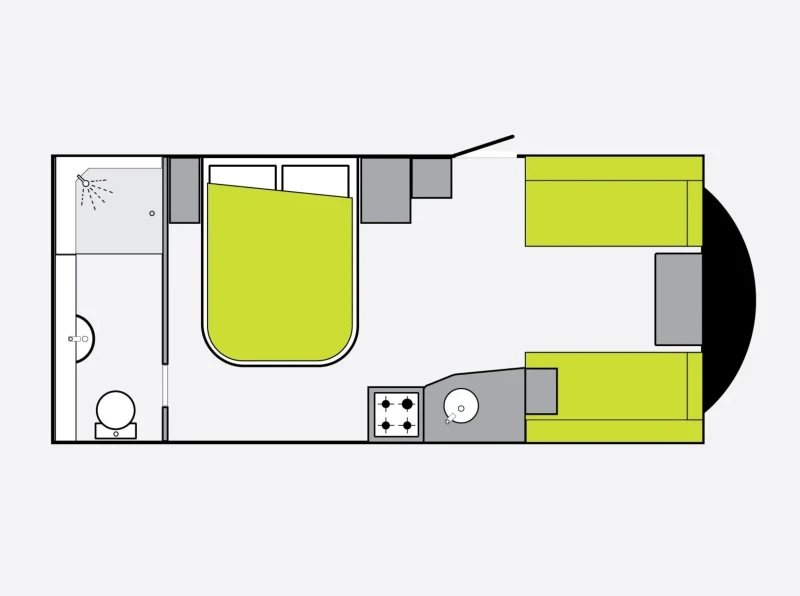 Каравана Coachmen 575/4 VIP, снимка 15 - Каравани и кемпери - 48827618