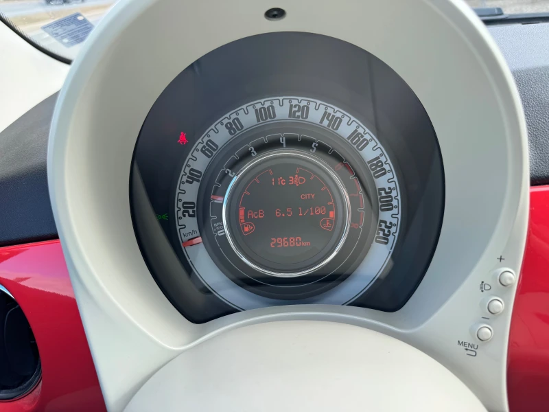 Fiat 500 Klima/Multy/Full service/29 хил.км.!!!, снимка 9 - Автомобили и джипове - 51935026