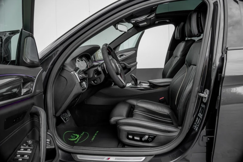 BMW 540 d* X-DRIVE* M-PERFORMANCE* CARBON* HARMAN* FULL, снимка 9 - Автомобили и джипове - 52598303