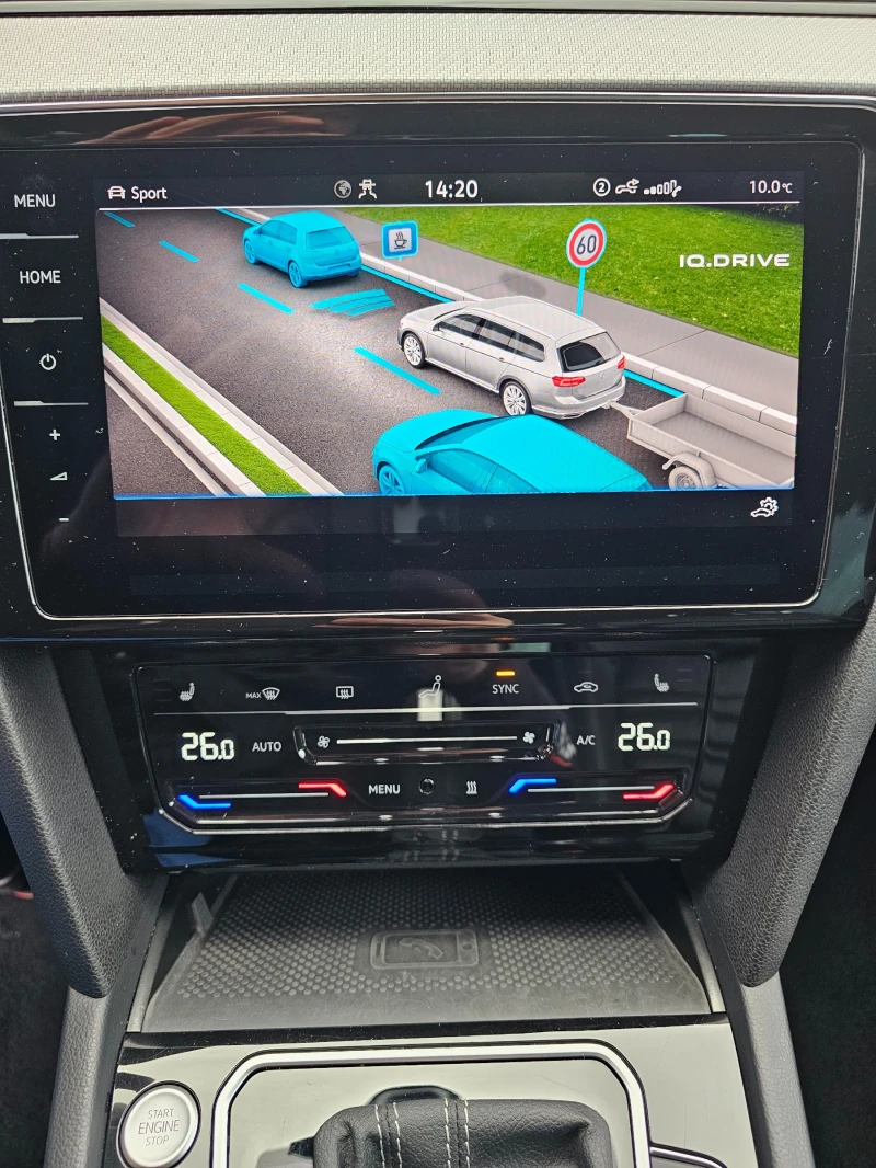 VW Passat 2.0 TDI R-Line Sportpaket DCC 200 коня, снимка 13 - Автомобили и джипове - 52769321