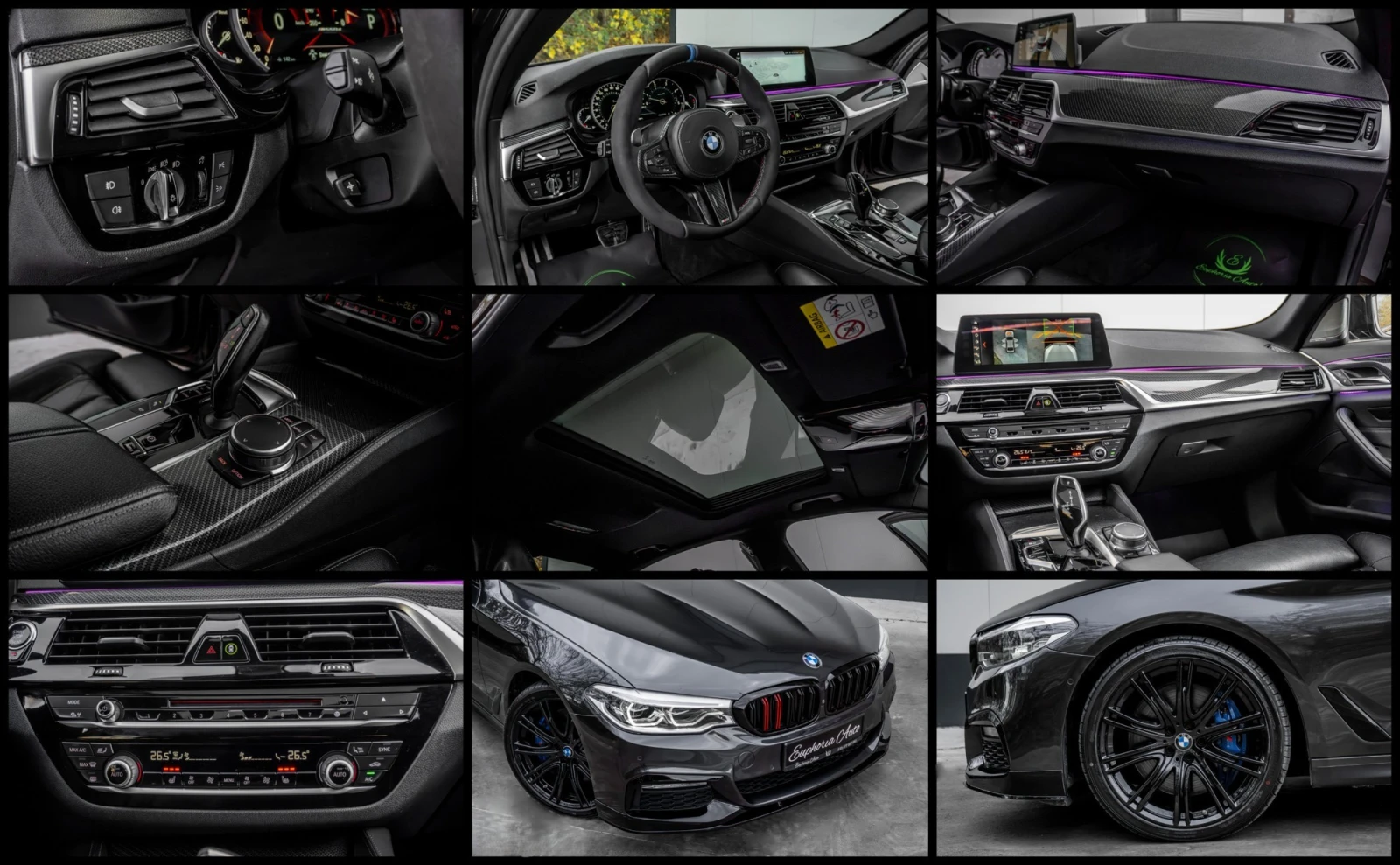 BMW 540 d* X-DRIVE* M-PERFORMANCE* CARBON* HARMAN* FULL | Mobile.bg   17