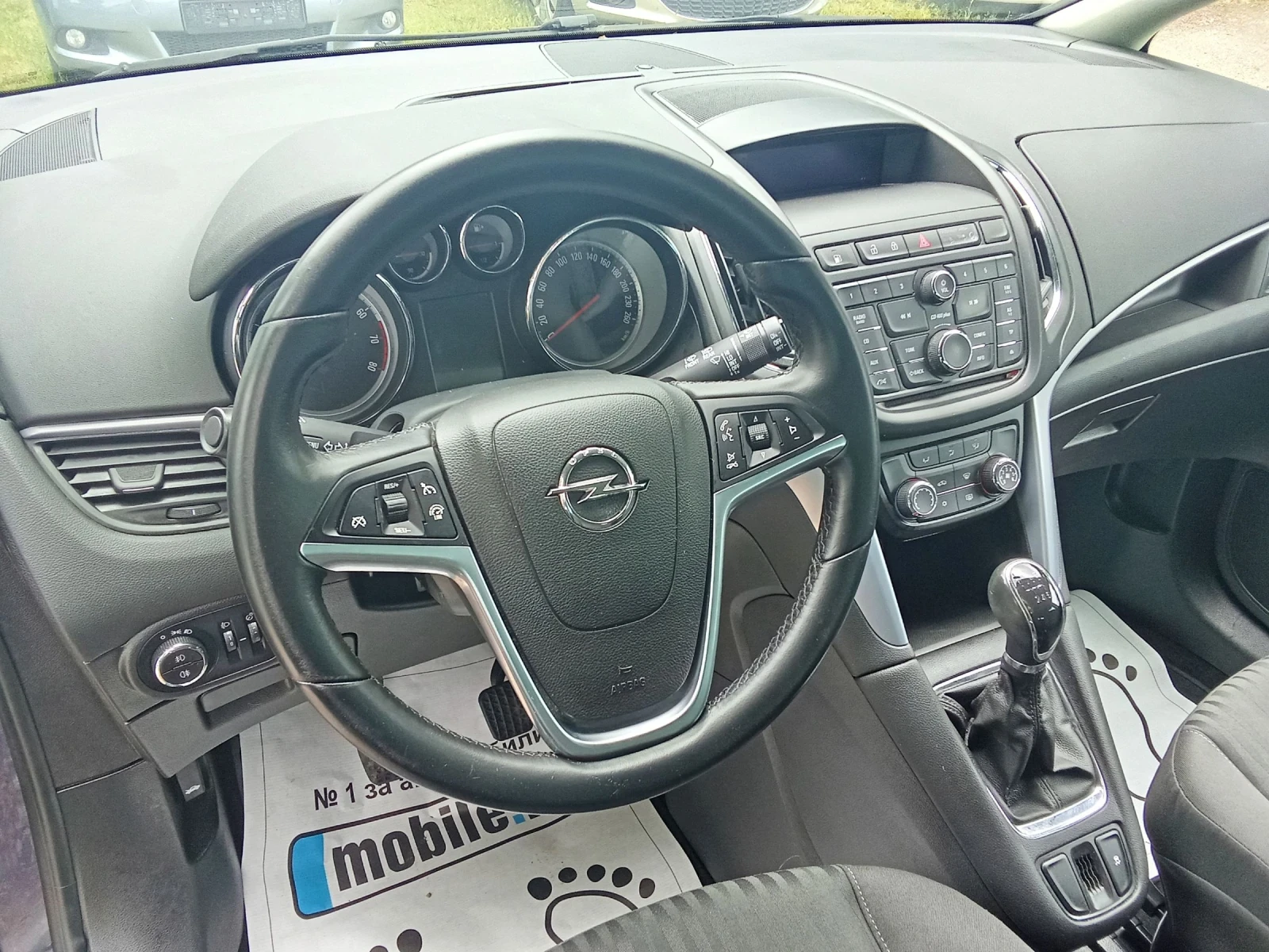 Opel Zafira Tourer 1.6 Turbo EcoM 150k.c. ELECTIV, снимка 12 - Автомобили и джипове - 54947088