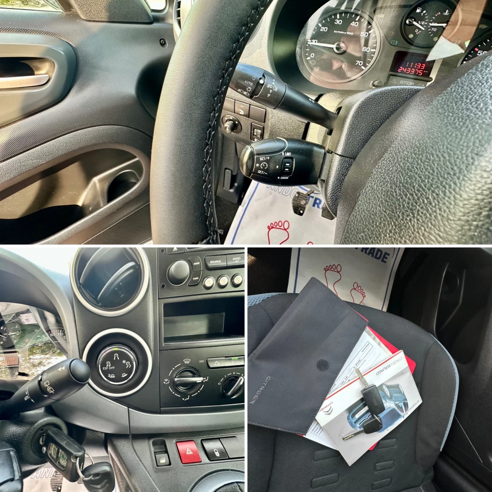 Citroen Berlingo 1.6 HDI-XRT, снимка 15 - Автомобили и джипове - 55692797