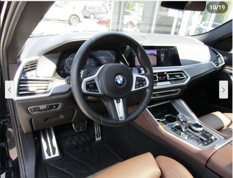 BMW X6 M* SPORT* CRYSTAL* 360КАМЕРА* ДИСТРОНИК* , снимка 12 - Автомобили и джипове - 51821246