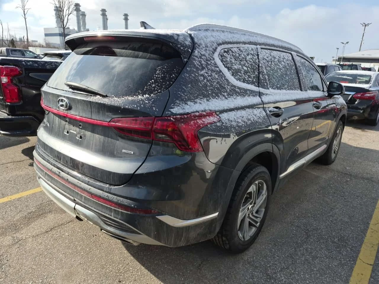 Hyundai Santa fe Preferred/CARFAX/Подгрев/4х4/Кожа/, снимка 3 - Автомобили и джипове - 54129065