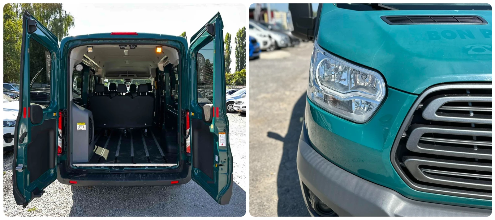 Ford Transit 2.0TDCI 131HP 8+ 1 NAVI CAMERA EU6D, снимка 16 - Бусове и автобуси - 56004605