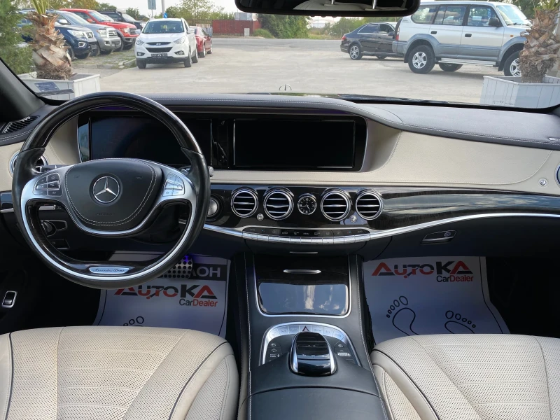 Mercedes-Benz S 350 3.0CDI-258kc= BURMESTER= DISTRONIC= ПАНОРАМА= 4x4, снимка 12 - Автомобили и джипове - 47129375