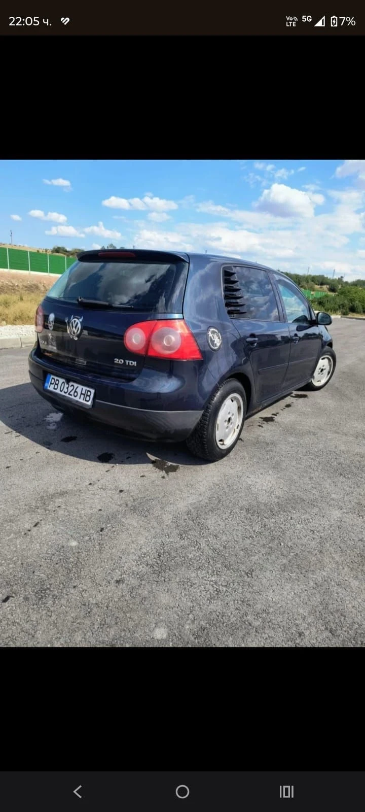 VW Golf 5 2.0 TDI 140+ , снимка 2 - Автомобили и джипове - 55743306