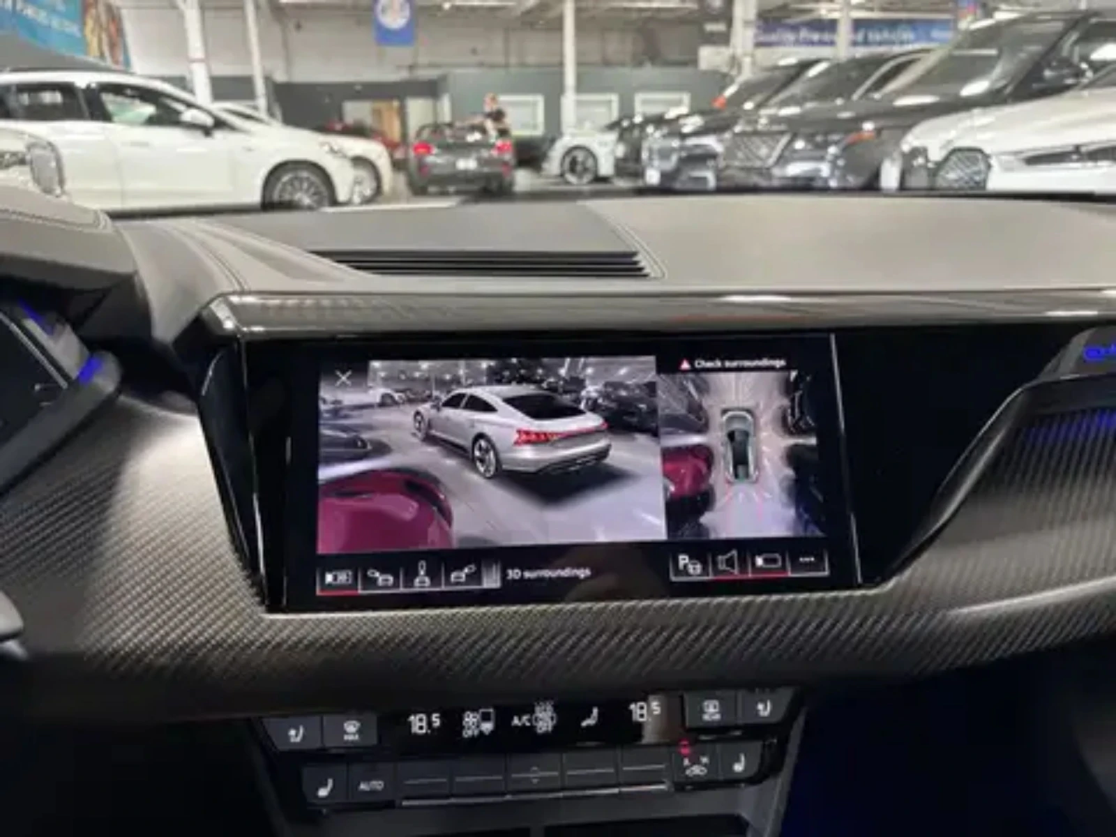 Audi E-Tron GT RS/2022/34164km/CARBON/B&O/MASSAGE/FULL, снимка 11 - Автомобили и джипове - 53971020