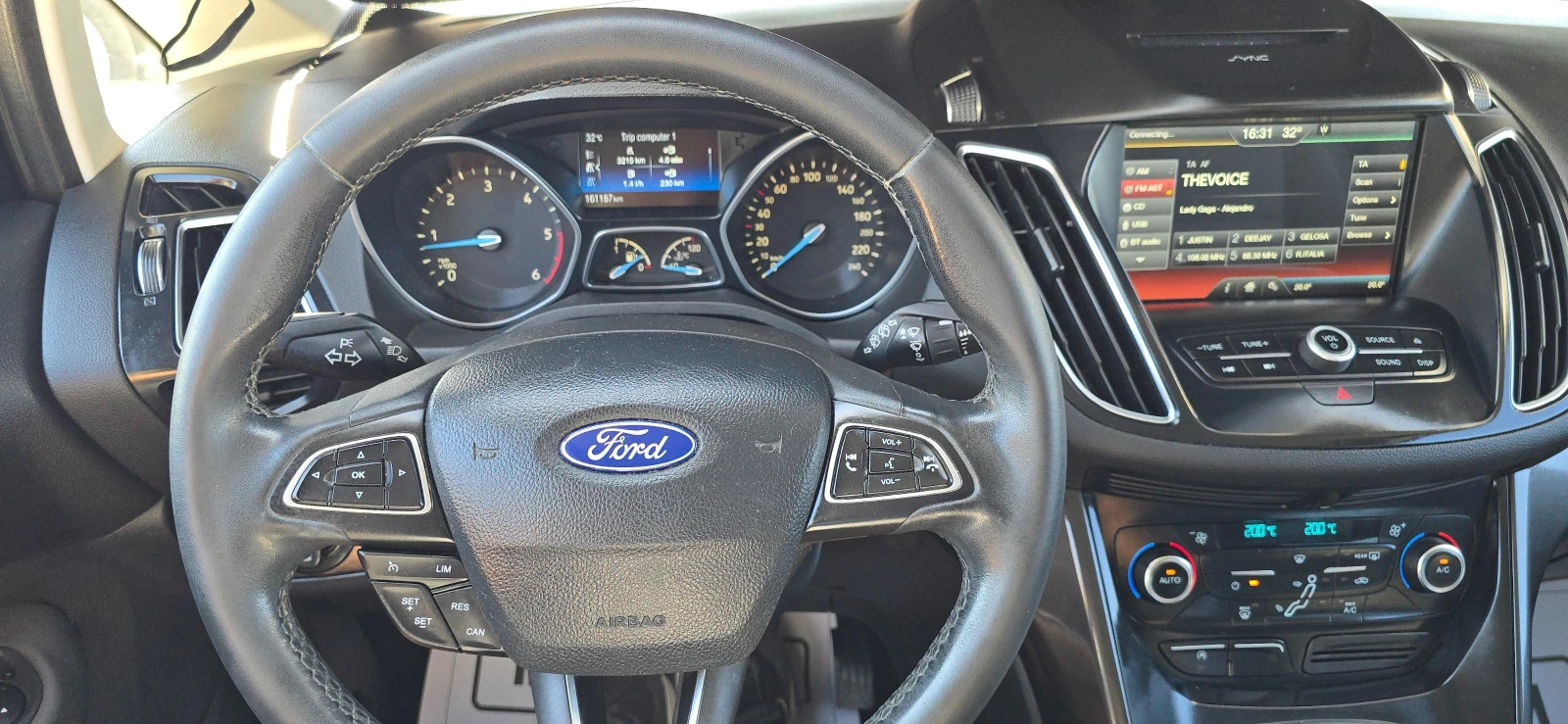 Ford C-max 1.5TDCI NAVI/CAMERA/KEYLESS GO/100%km УНИКАТ, снимка 7 - Автомобили и джипове - 55498352