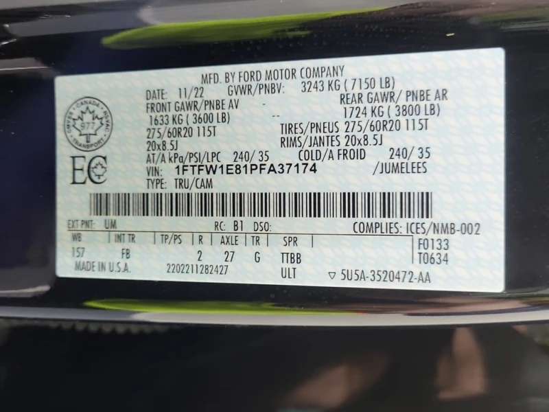 Ford F150 * XLT CREW CAB STD BED * CARFAX * ЦЕНА ДО БГ, снимка 11 - Автомобили и джипове - 53469727