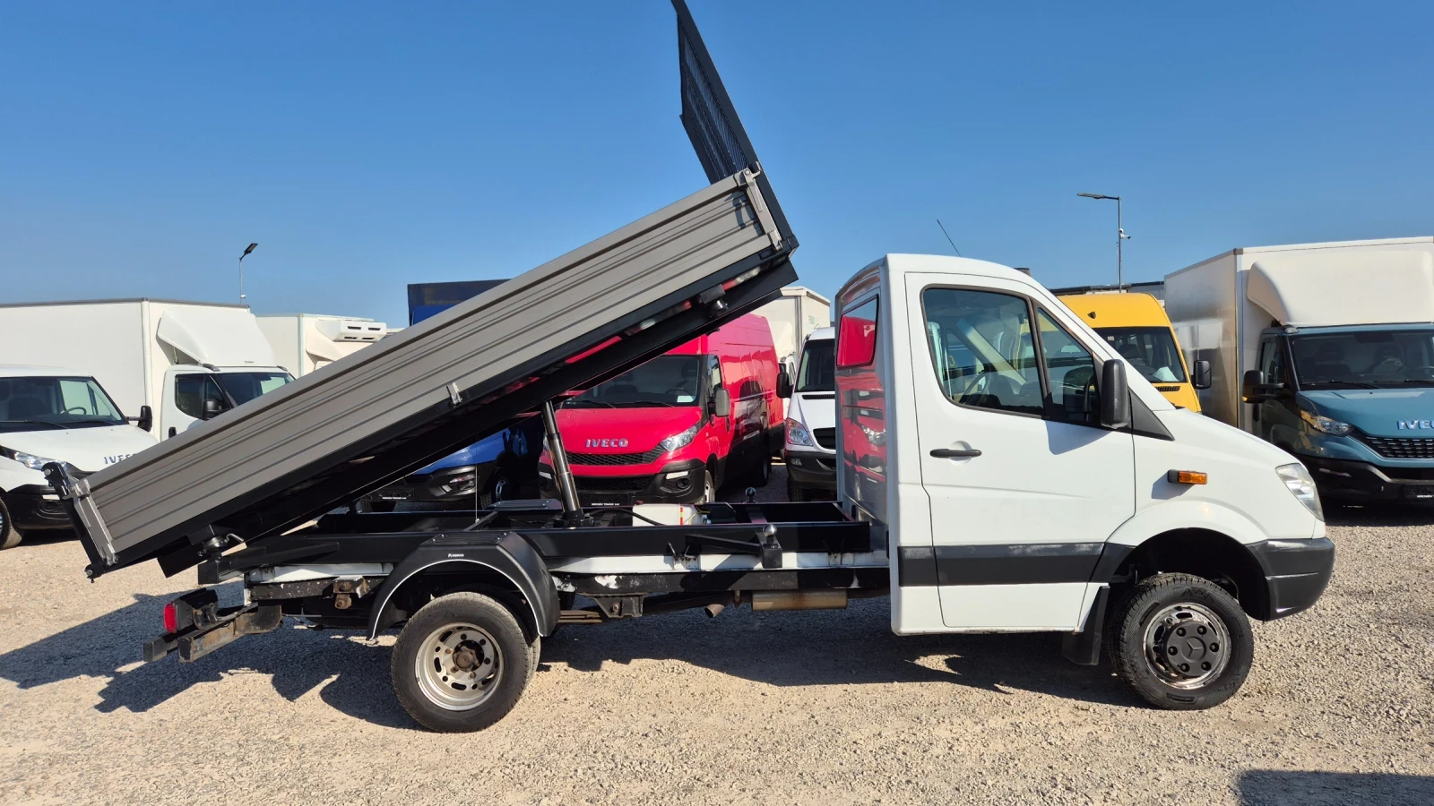 Mercedes-Benz Sprinter 518 * 4X4* САМОСВАЛ* 3.5тона* ШВЕЙЦАРИЯ* , снимка 7 - Бусове и автобуси - 56022234