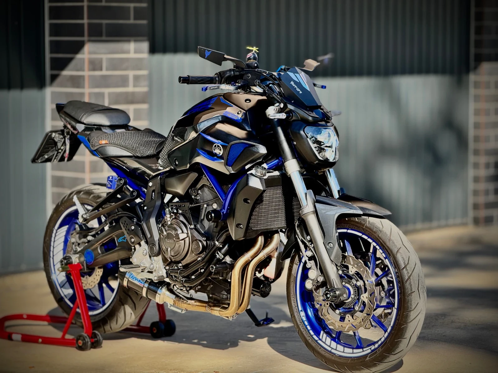 Yamaha Mt-07 RaceBlue Series ABS, снимка 1