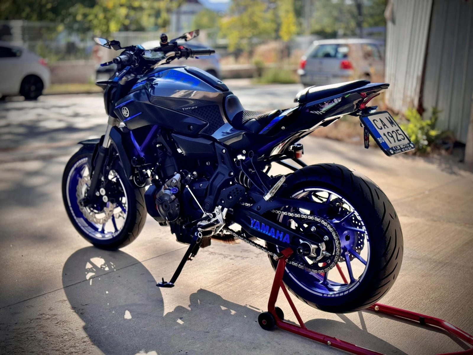 Yamaha Mt-07 RaceBlue Series ABS - изображение 3